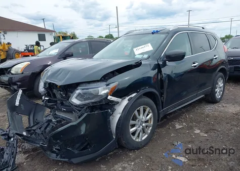 2018 Nissan Rogue Sv из США, поврежденный, VIN 5N1AT2MV5JC843961